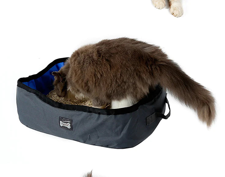 Portable Folding Cat Litter Box