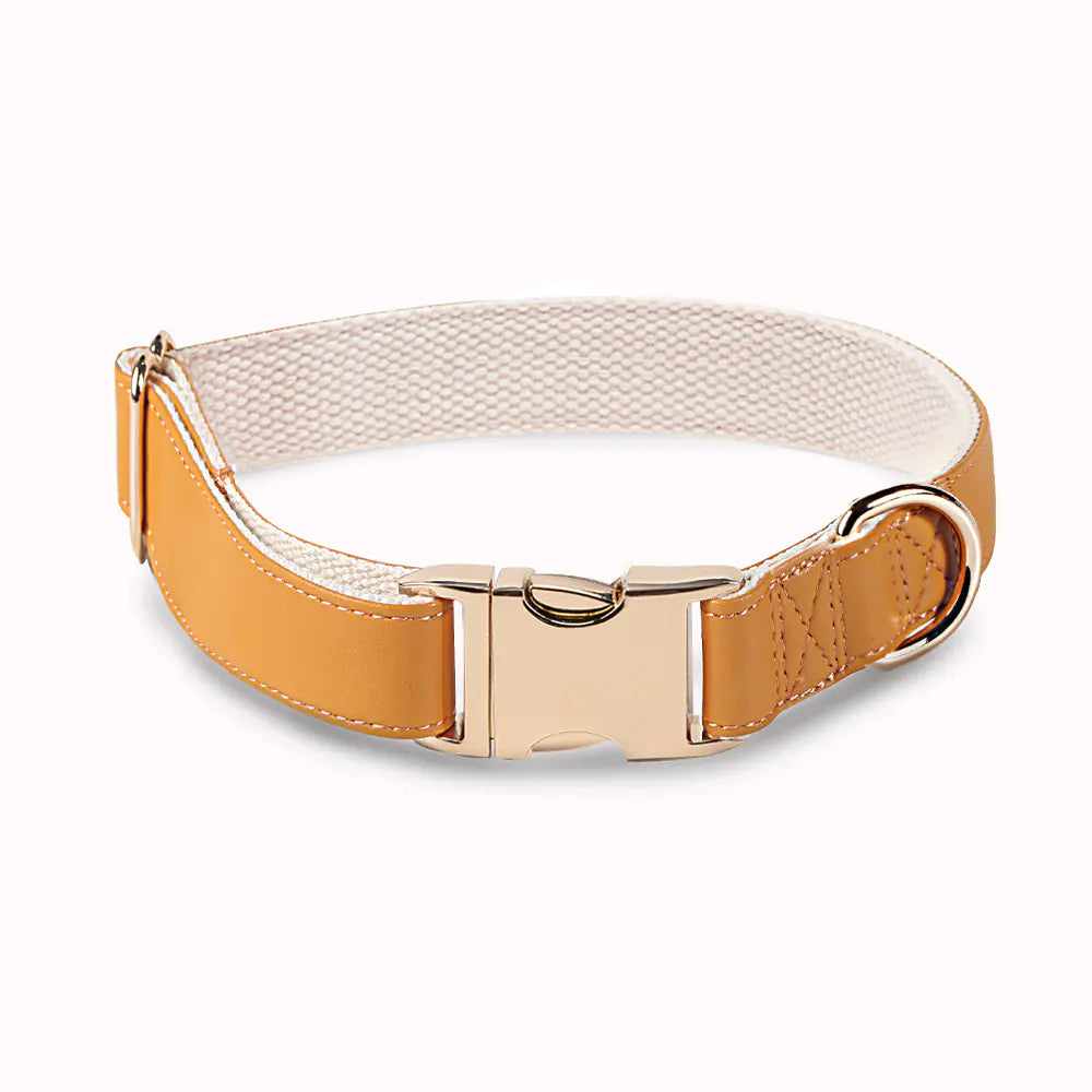 High-Quality All-Match Metal Buckle Pet Collar