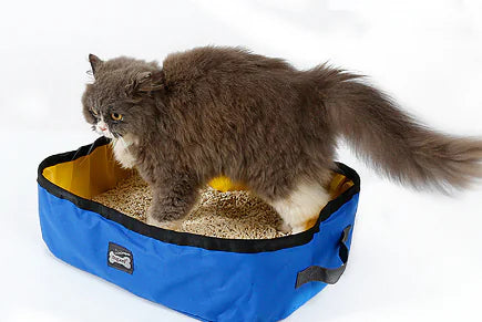 Portable Folding Cat Litter Box