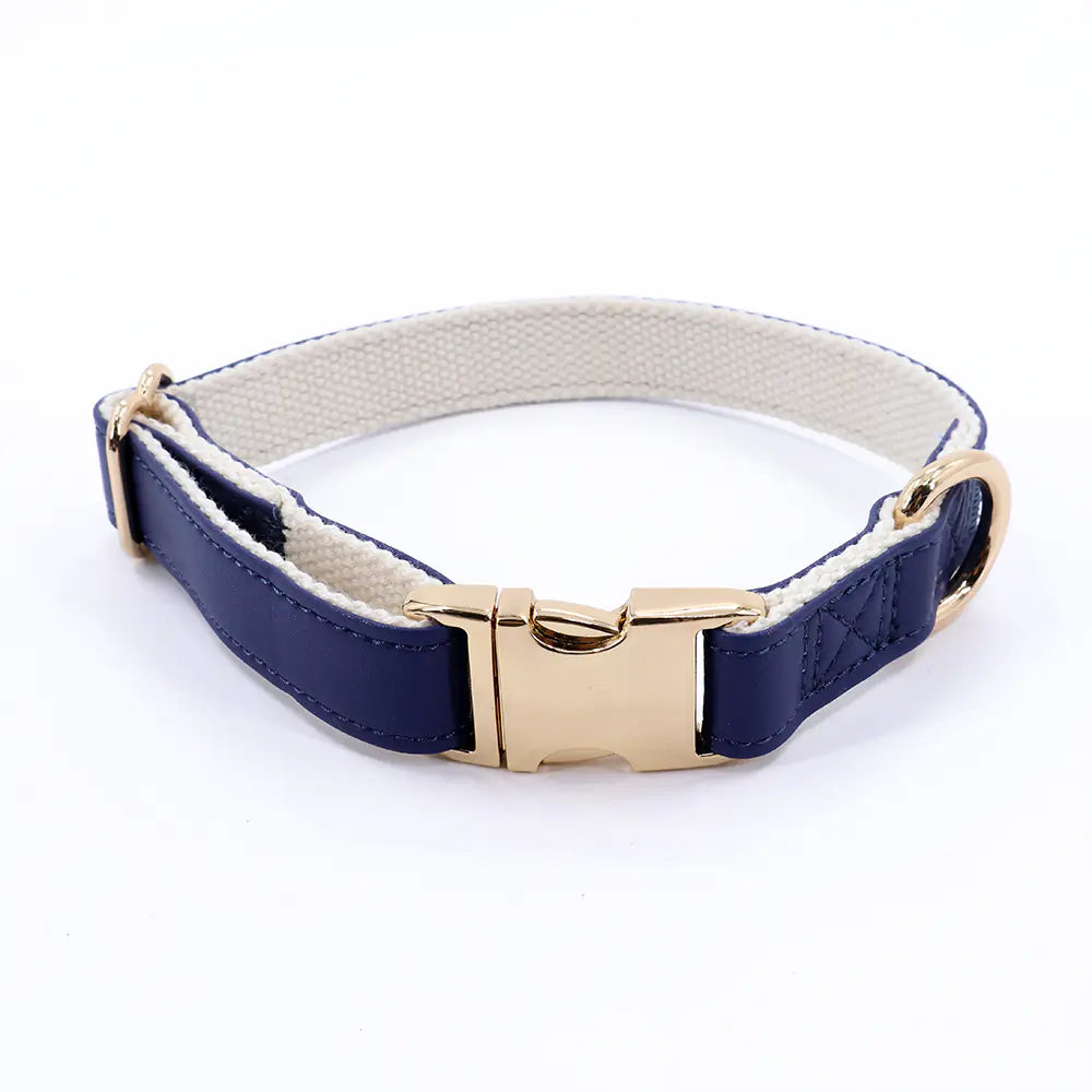 High-Quality All-Match Metal Buckle Pet Collar